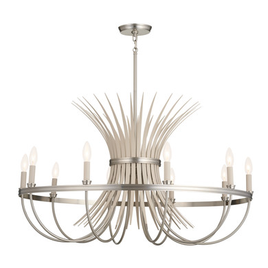 Mid. Chandeliers Candle by Kichler ( 12 | 52459NI Baile ) 