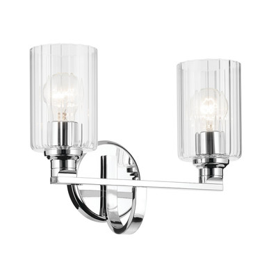 Bathroom Fixtures Two Lights by Kichler ( 12 | 55225CHFLU Gioe ) 