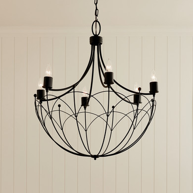 Mid. Chandeliers Candle by Kichler ( 12 | 52462BKT Topiary ) 
