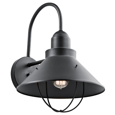 Exterior Wall Mount by Kichler ( 12 | 9142BK Seaside ) 