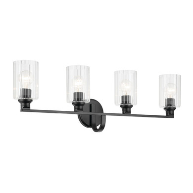 Bathroom Fixtures Four Lights by Kichler ( 12 | 55227BKFLU Gioe ) 