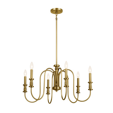 Mid. Chandeliers Candle by Kichler ( 12 | 52470NBR Karthe ) 