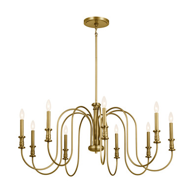 Mid. Chandeliers Candle by Kichler ( 12 | 52471NBR Karthe ) 