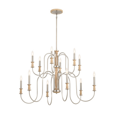 Mid. Chandeliers Candle by Kichler ( 12 | 52472NI Karthe ) 