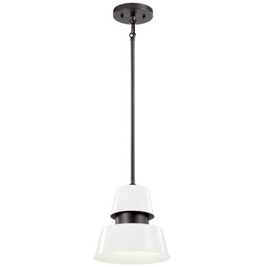 Exterior Hanging by Kichler ( 12 | 59003WH Lozano ) 