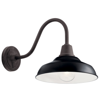 Exterior Wall Mount by Kichler ( 12 | 49990BK Pier ) 