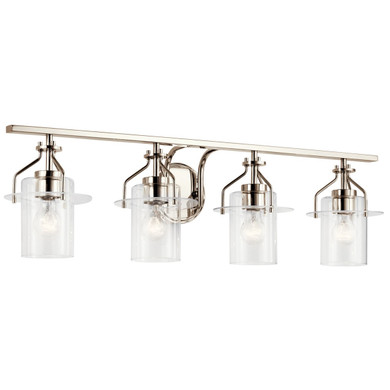 Bathroom Fixtures Four Lights by Kichler ( 12 | 55080PN Everett ) 