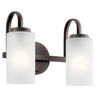 Bathroom Fixtures Two Lights by Kichler ( 12 | 55086OZ Kennewick ) 