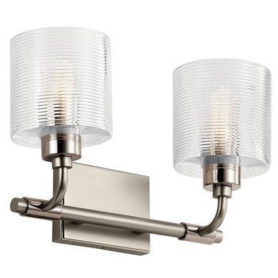 Bathroom Fixtures Two Lights by Kichler ( 12 | 55106SN Harvan ) 
