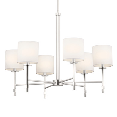 Mid. Chandeliers Drum Shade by Kichler ( 12 | 52500PN Ali ) 