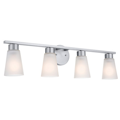 Bathroom Fixtures Four Lights by Kichler ( 12 | 55122NI Stamos ) 