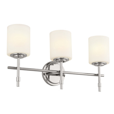 Bathroom Fixtures Three Lights by Kichler ( 12 | 55142PN Ali ) 