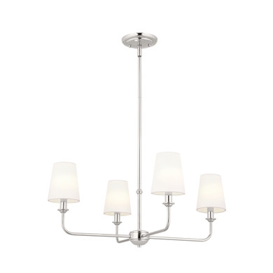 Mid. Chandeliers Candle by Kichler ( 12 | 52520PN Pallas ) 