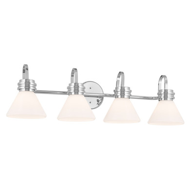 Bathroom Fixtures Four Lights by Kichler ( 12 | 55156CH Farum ) 