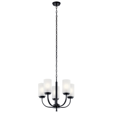 Mini Chandeliers Glass Shade by Kichler ( 12 | 52386BK Kennewick ) 