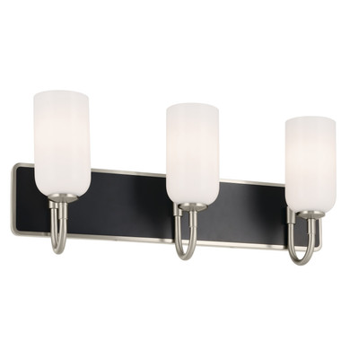 Bathroom Fixtures Three Lights by Kichler ( 12 | 55163NI Solia ) 