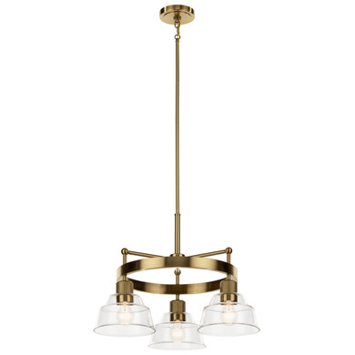 Mini Chandeliers Glass Shade by Kichler ( 12 | 52402BNB Eastmont ) 