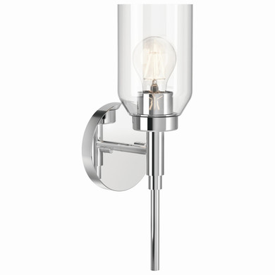 Sconces Single Glass by Kichler ( 12 | 55183CH Madden ) 