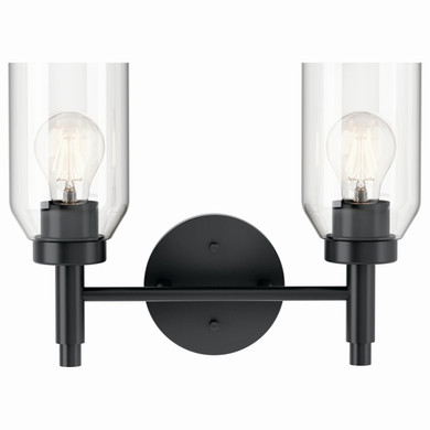 Bathroom Fixtures Two Lights by Kichler ( 12 | 55184BK Madden ) 