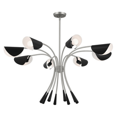 Mid. Chandeliers Candle by Kichler ( 12 | 52560SN Arcus ) 