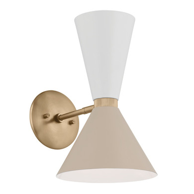 Sconces Directional/Cylinder by Kichler ( 12 | 52570CPZGRG Phix ) 