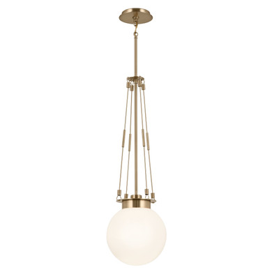 Pendants Glass Down by Kichler ( 12 | 52582CPZ Albers ) 