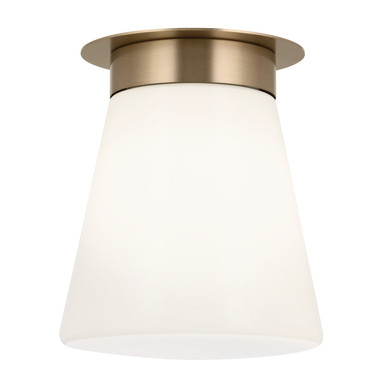 Flush Mounts Glass Down by Kichler ( 12 | 52585CPZ Albers ) 