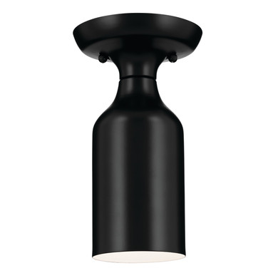 Flush Mounts Glass Down by Kichler ( 12 | 52598BK Sisu ) 