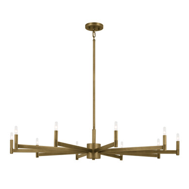 Mid. Chandeliers Candle by Kichler ( 12 | 52613NBR Erzo ) 