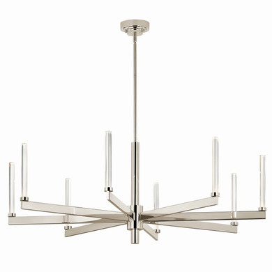 Large Chandeliers Glass Shade by Kichler ( 12 | 52668PN Sycara ) 