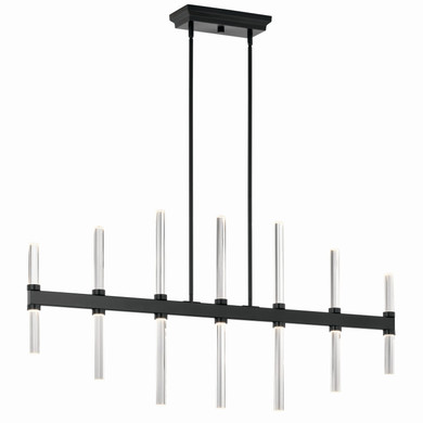 Linear/Island Geometric/Linear by Kichler ( 12 | 52670BK Sycara ) 