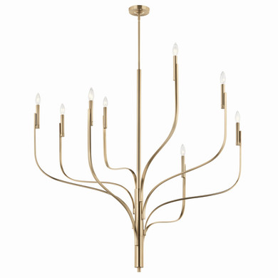 Large Chandeliers Candle by Kichler ( 12 | 52675CPZ Livadia ) 