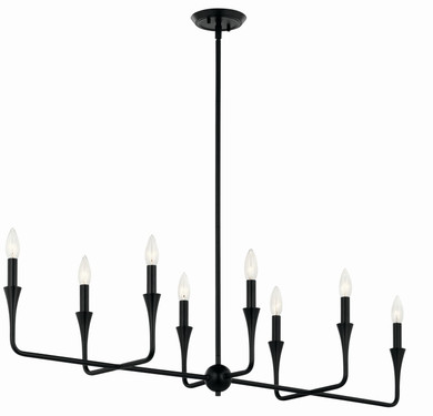 Linear/Island 4 Light + by Kichler ( 12 | 52693BK Alvaro ) 