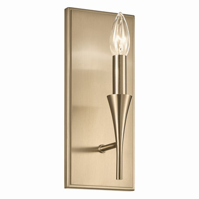 Sconces Single Candle by Kichler ( 12 | 52694CPZ Alvaro ) 
