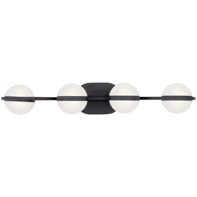 Bathroom Fixtures Four Lights by Kichler ( 12 | 85093MBK Brettin ) 