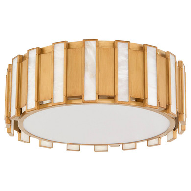 Flush Mounts Drum Shade by Cyan ( 208 | 11948 Volterra ) 