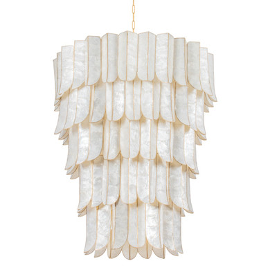 Large Chandeliers Glass Shade by Corbett Lighting ( 68 | 365-39-VGL Cartagena ) 