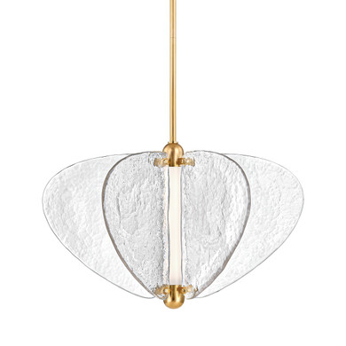 Mid. Chandeliers Glass Down by Corbett Lighting ( 68 | 380-30-VB Freya ) 