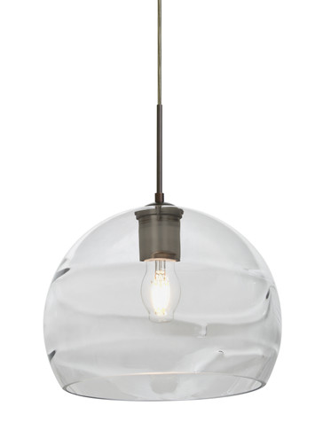 Multi-Systems Line Voltage Pendants by Besa ( 74 | 1JT-SPIR10CL-EDIL-BR Spirit ) 
