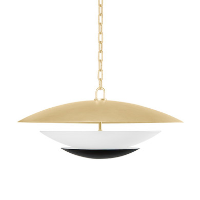 Pendants Metal Shade by Corbett Lighting ( 68 | 413-26-VGL/SBK Adara ) 