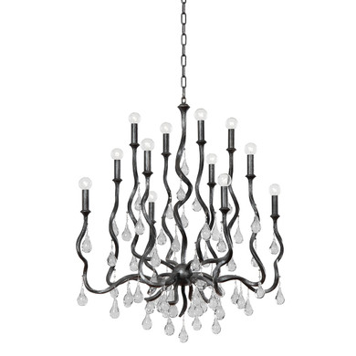 Mid. Chandeliers Candle by Corbett Lighting ( 68 | 414-34-BSL Aveline ) 