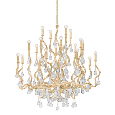 Large Chandeliers Candle by Corbett Lighting ( 68 | 414-48-GL Aveline ) 
