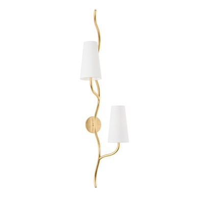 Sconces Double Candle by Corbett Lighting ( 68 | 436-48-VGL Cortona ) 