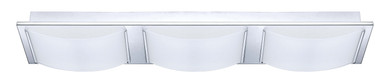 Bathroom Fixtures Three Lights by Eglo USA ( 217 | 94467A Wasao ) 