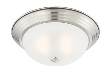 Flush Mounts Bowl Style by Designers Fountain ( 43 | 1257M-SP-W Decorative Flushmount ) 