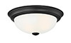Flush Mounts Bowl Style by Designers Fountain ( 43 | 1257S-MB-W Decorative Flushmount ) 