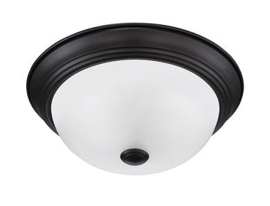 Flush Mounts Bowl Style by Designers Fountain ( 43 | 1257S-ORB-W Decorative Flushmount ) 