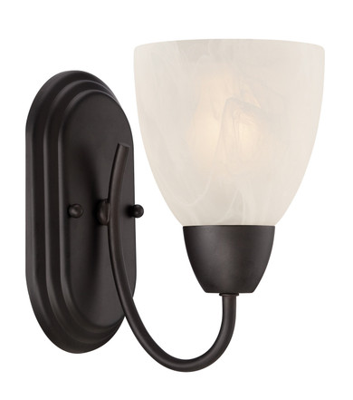 Sconces Single Glass by Designers Fountain ( 43 | 15005-1B-34 Torino ) 