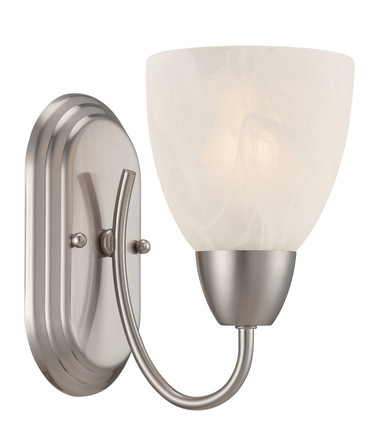 Sconces Single Glass by Designers Fountain ( 43 | 15005-1B-35 Torino ) 