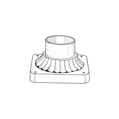 Exterior Pier Mounts by Designers Fountain ( 43 | 1916-BK Pier Mounts ) 
